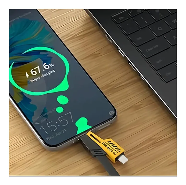 Cable de Transmision de Datos 4 en 1